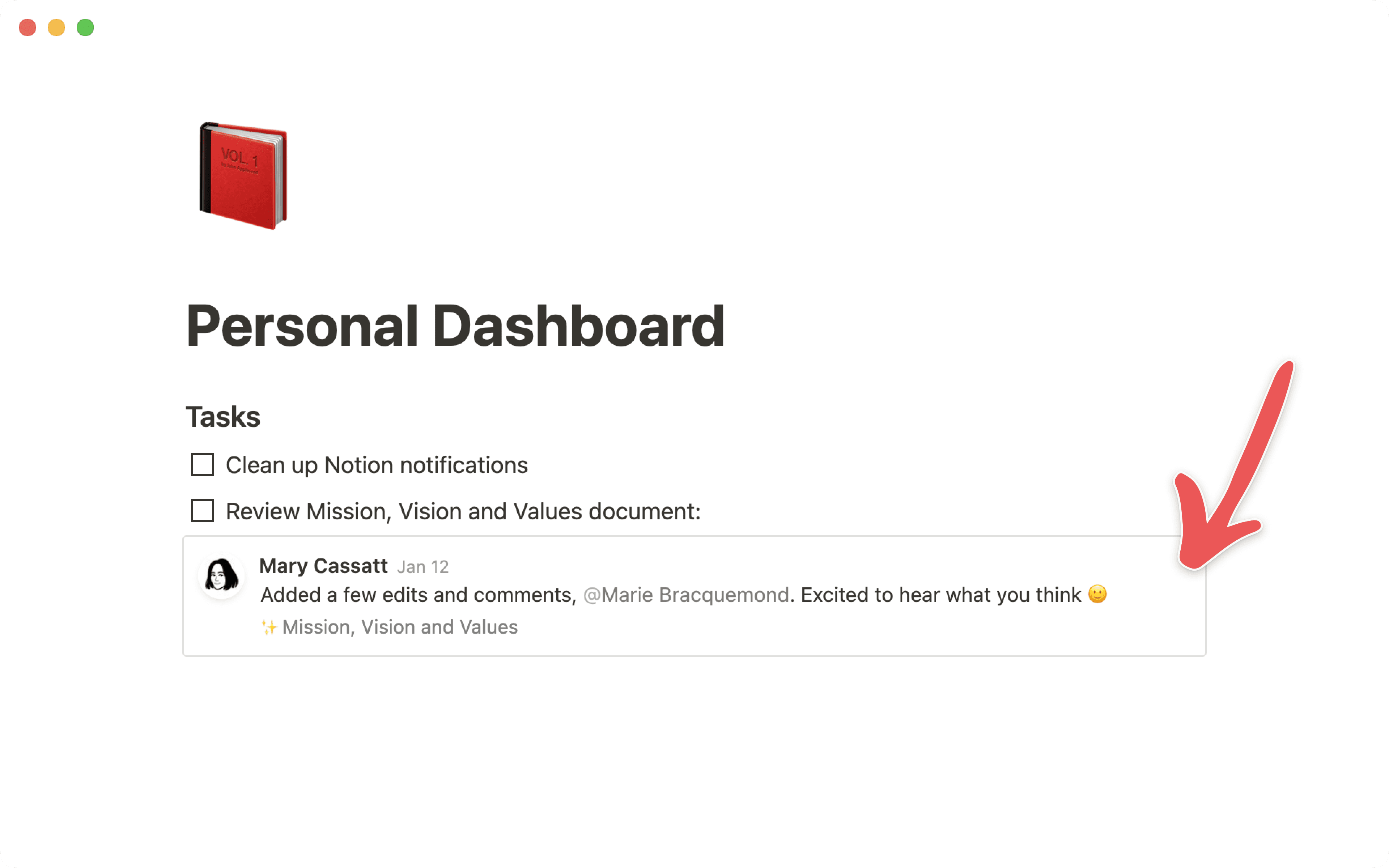 aperçu de commentaires