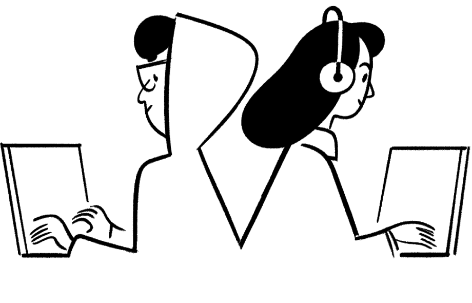 Personnes avec des ordinateurs portables