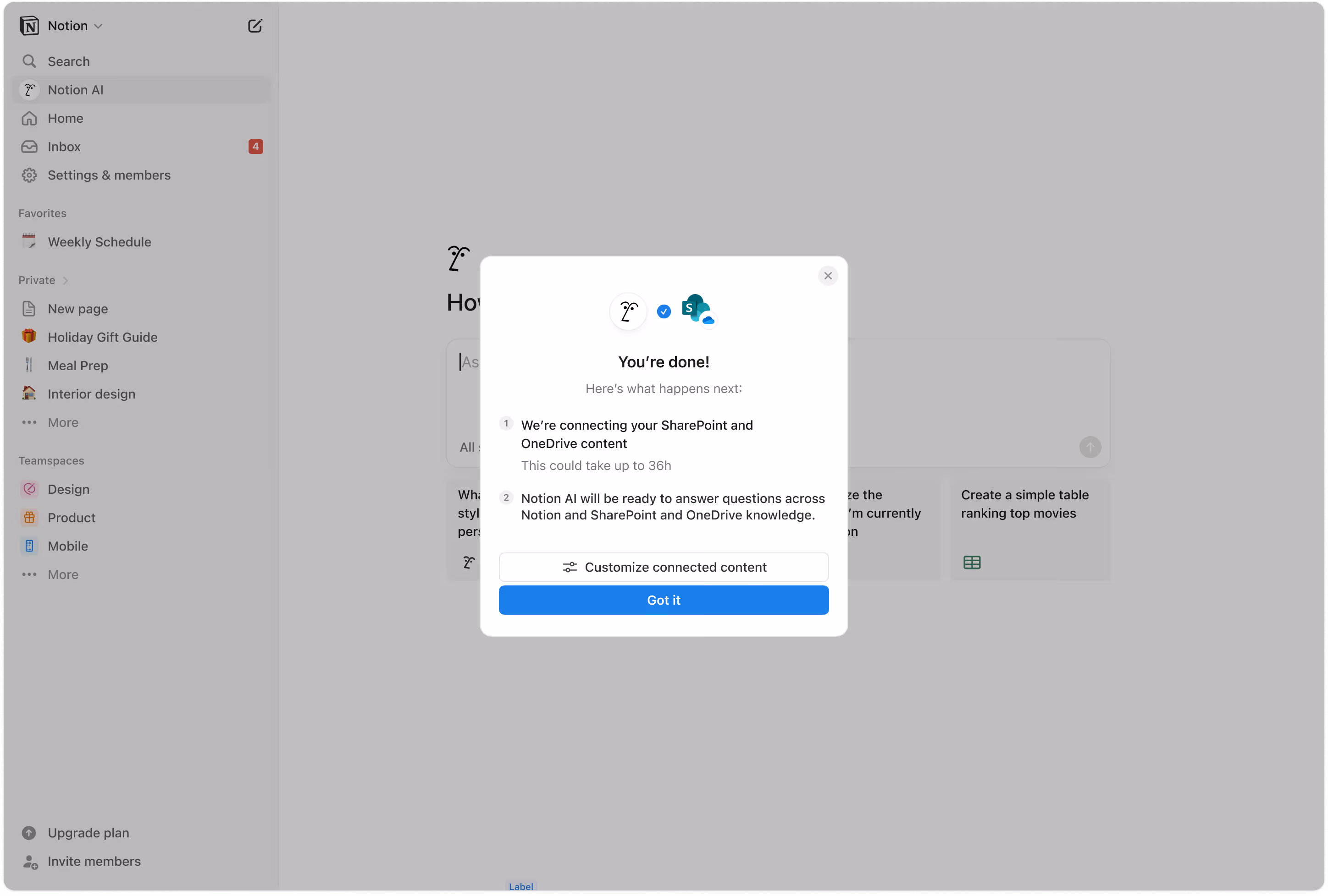 AIDE : SharePoint et OneDrive terminé