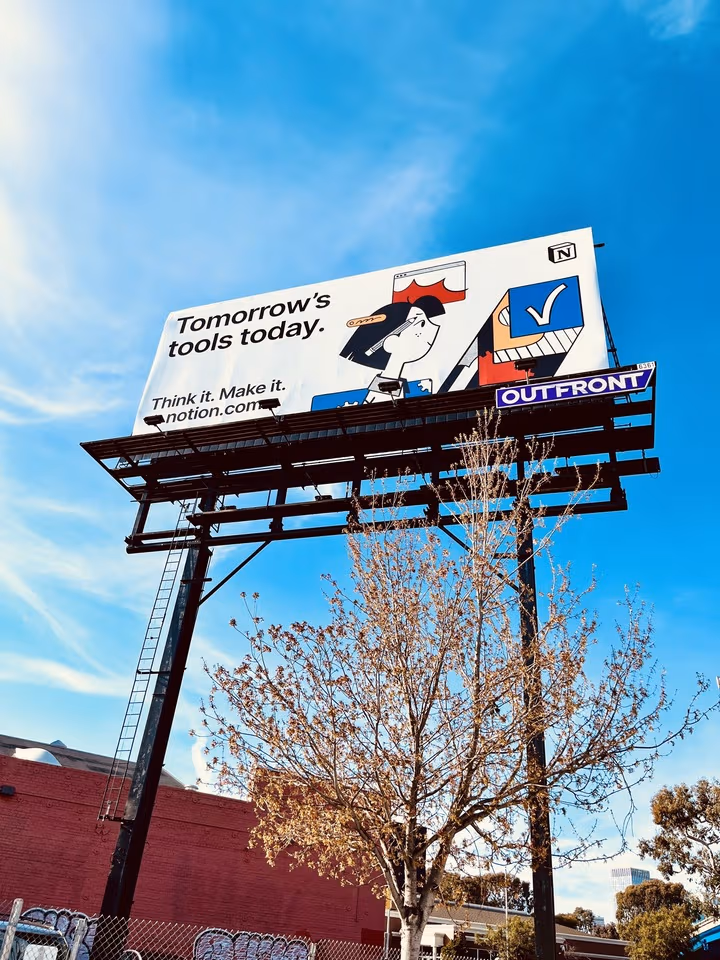 Our latest brand campaign out in the wild. The addition of bright primary colors and close-up illustrations helped capture attention and interest.