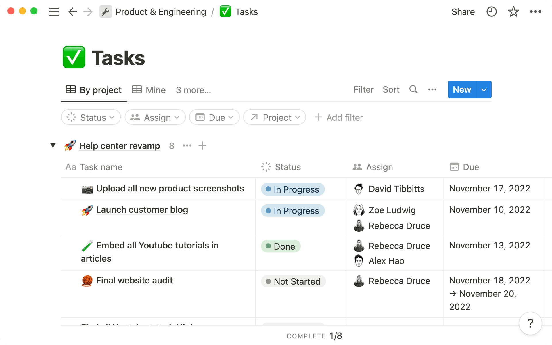 No matter the complexity, we’ve got the to-do list for your needs.