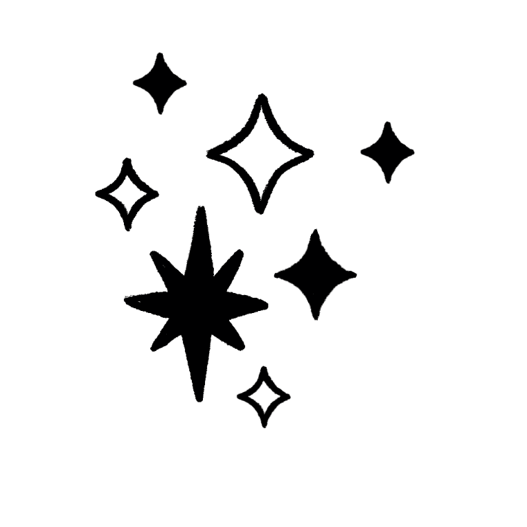 반짝이 일러스트